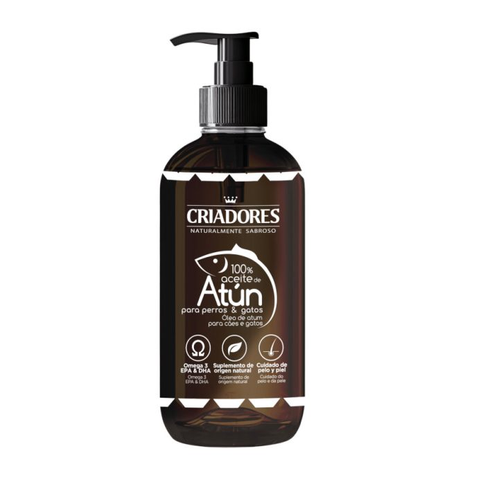 Criadores Aceite de Atún para perros y gatos