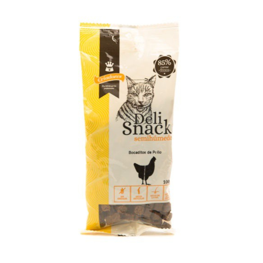 Criadores Deli Snack Pollo para gatos