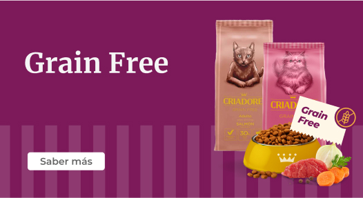 Criadores gama Grain Free para gato
